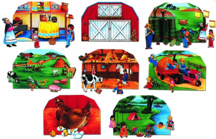 Filzbuch Omas und Opas Farm