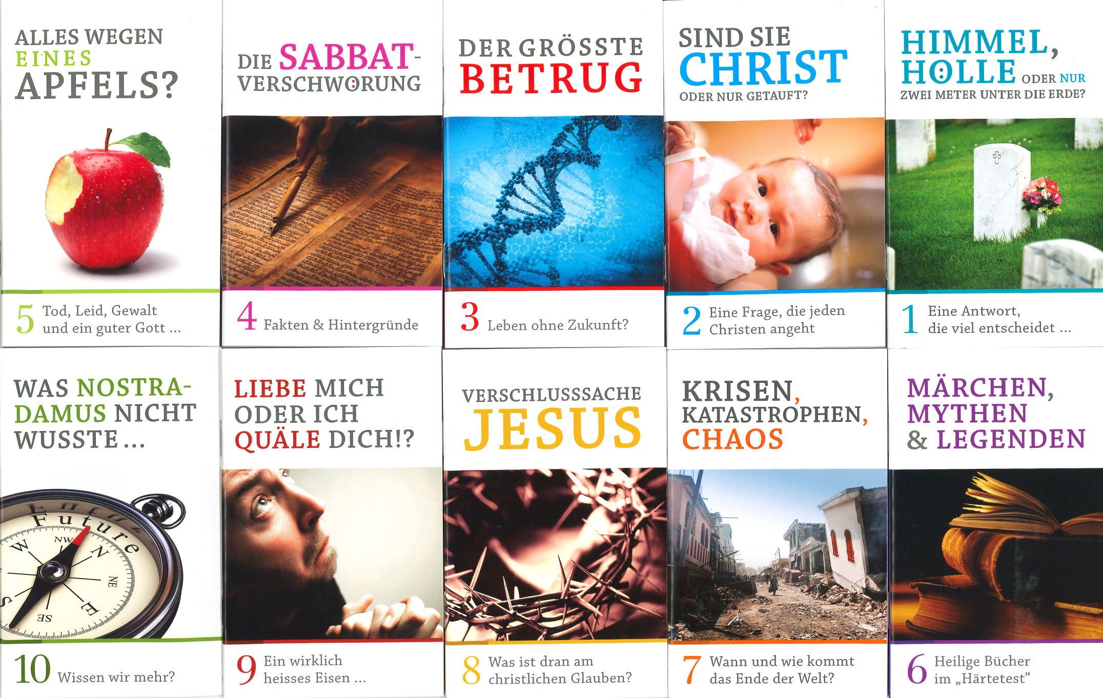 Minihefte 1-10 Set